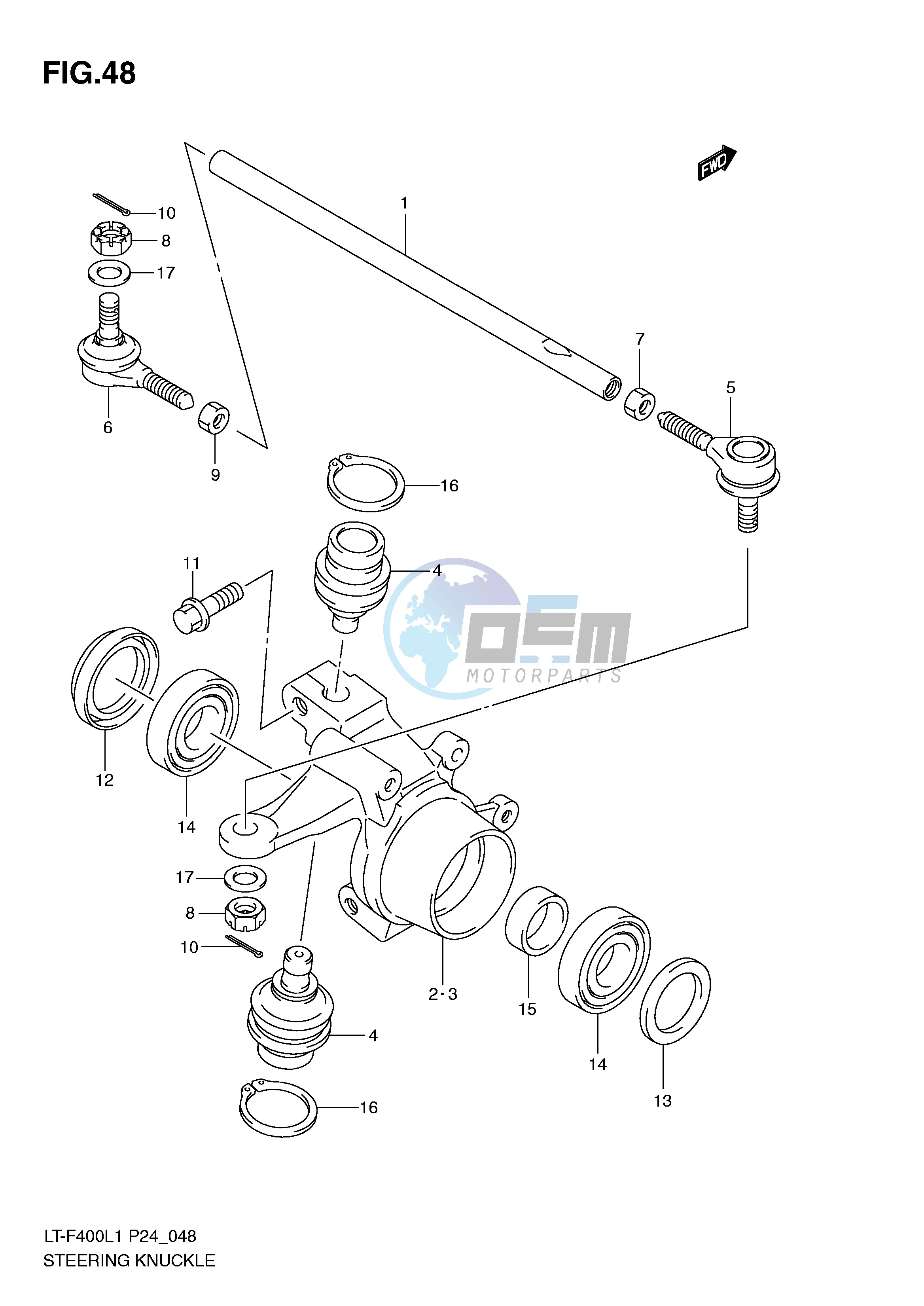 STEERING KNUCKLE