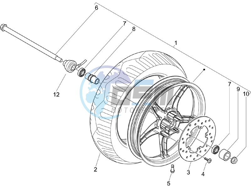 Front wheel