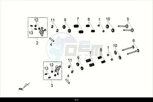 JOYRIDE 300 (LJ30W1-EU) (M2) drawing IN-EX. VALVE ROCKER ARM