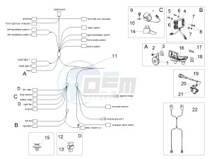 TUONO 1100 V4 RR E4 ABS (APAC) drawing Electrical system I