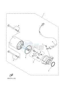 T110C (40B6) drawing STARTING MOTOR