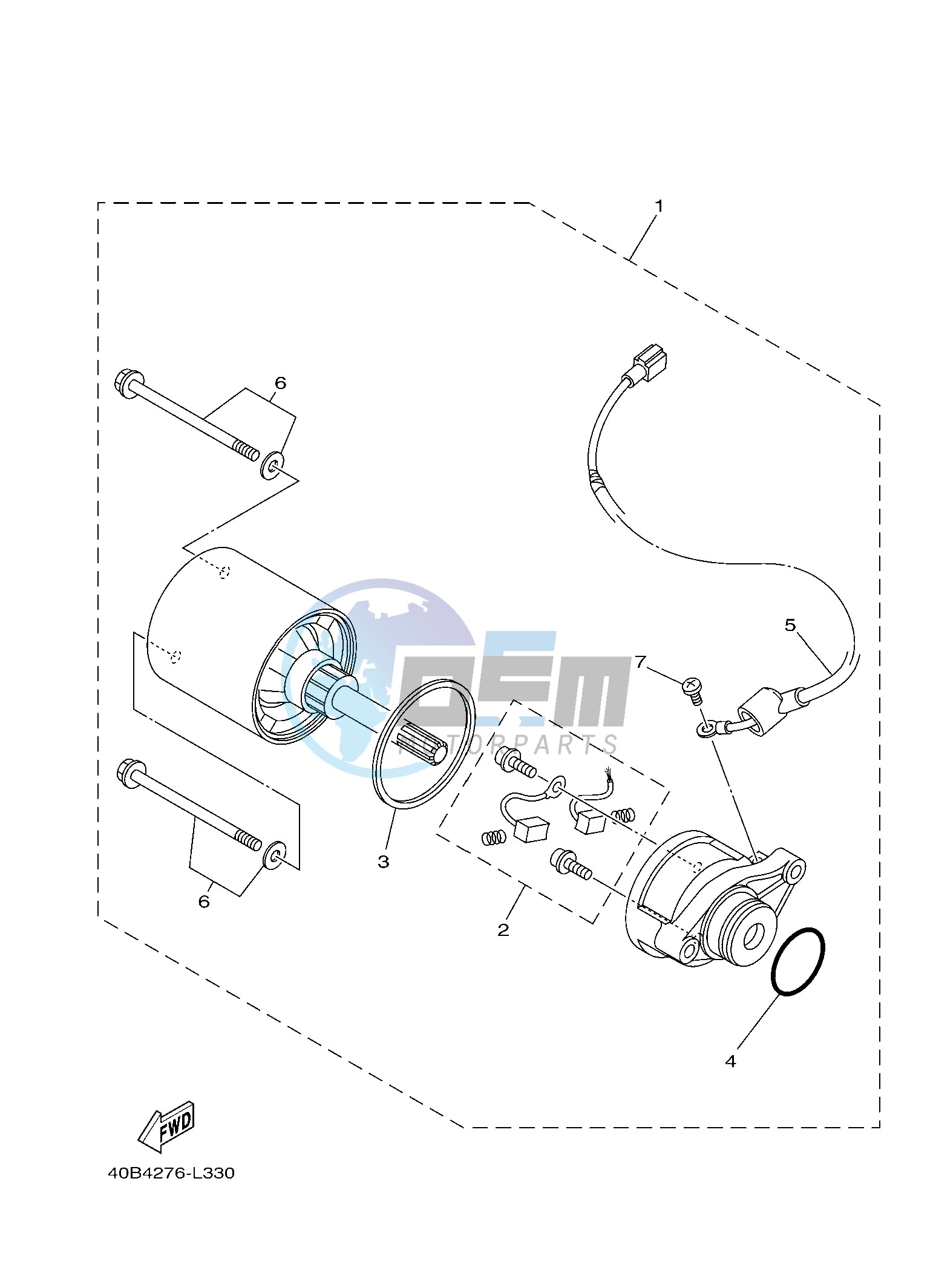 STARTING MOTOR