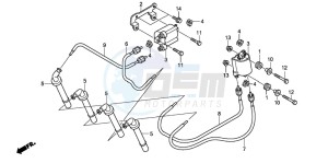 CBF1000T drawing IGNITION COIL