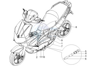 Runner 50 SP 2012 in fiche drawing Transmissions