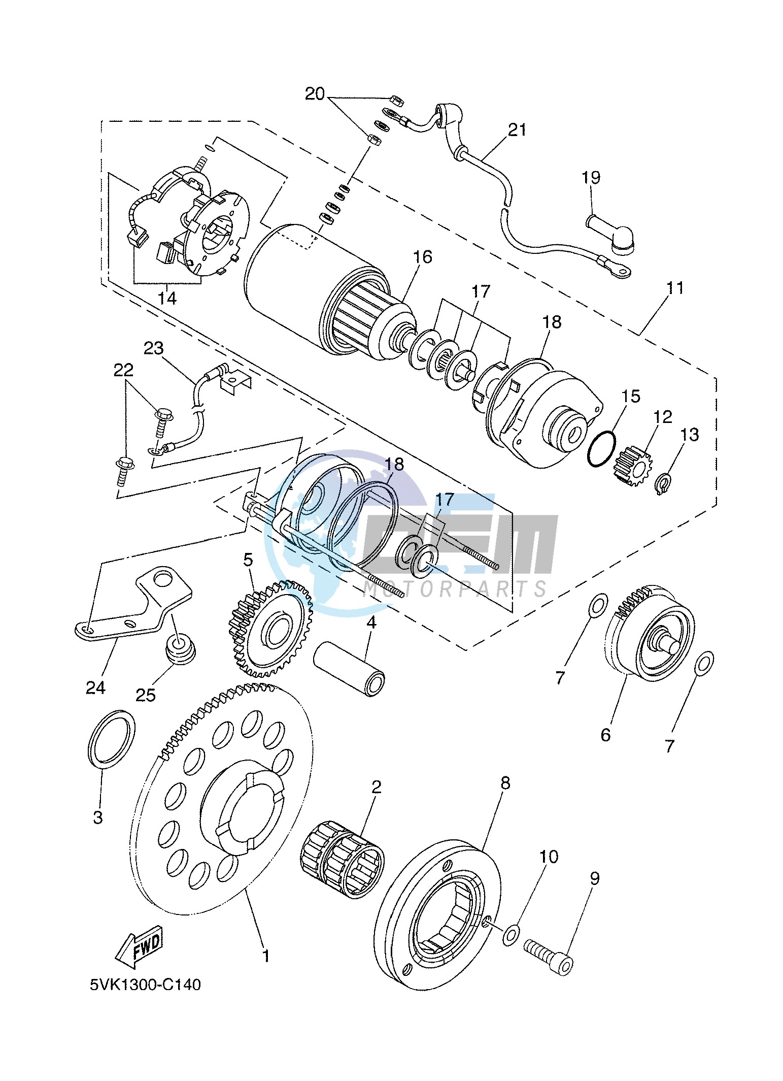 STARTER CLUTCH