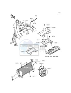 ER-6N ER650EEF XX (EU ME A(FRICA) drawing Radiator