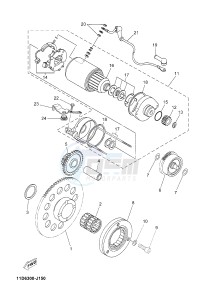 XT660Z TENERE (2BD3) drawing STARTER