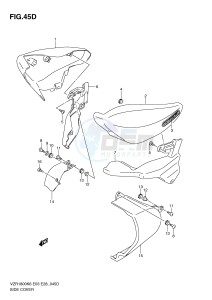 VZR1800 (E3-E28) INTRUDER drawing SIDE COVER (VZR1800L0)