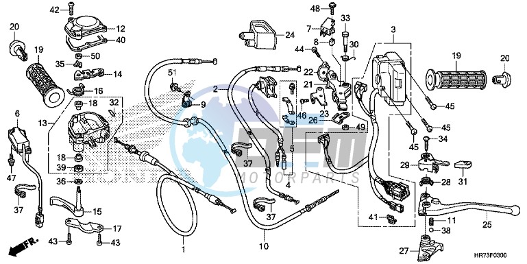 HANDLE LEVER/SWITCH/CABLE