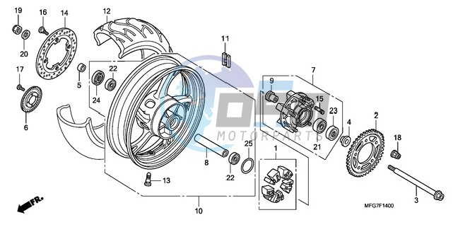 REAR WHEEL