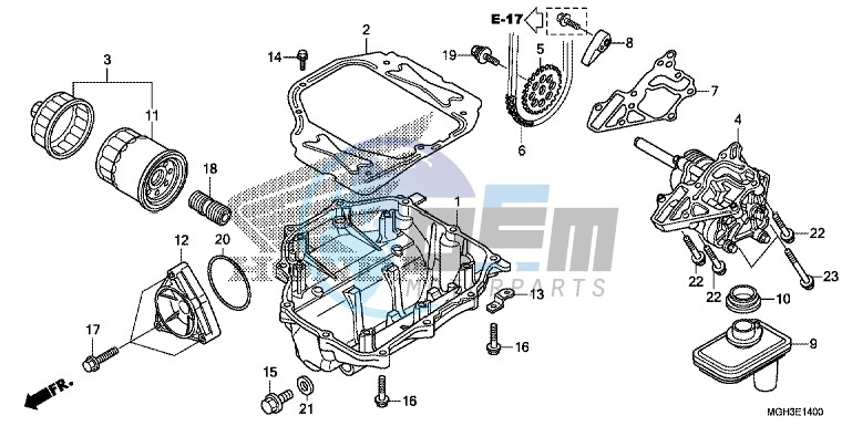 OIL PUMP (VFR1200X)