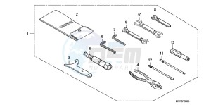 VT1300CXAC drawing TOOLS