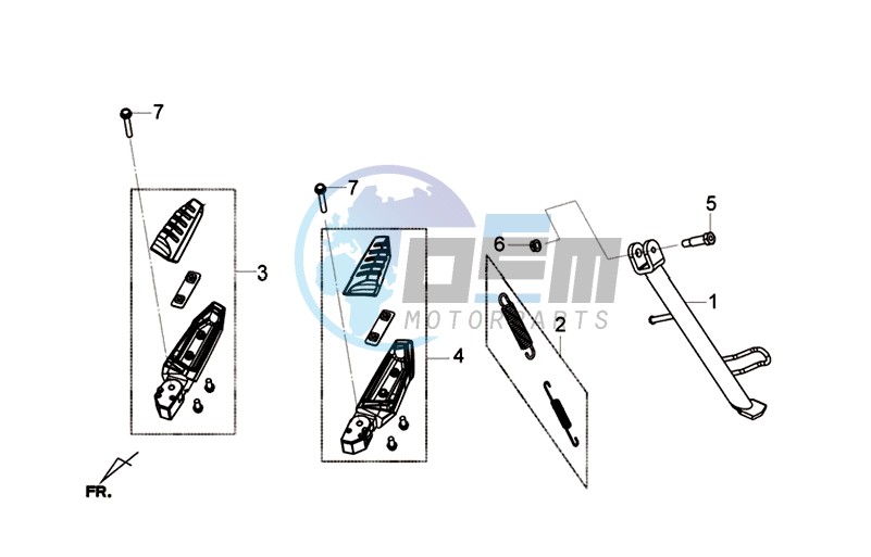 MIDDLE STAND /  SIDE STAND