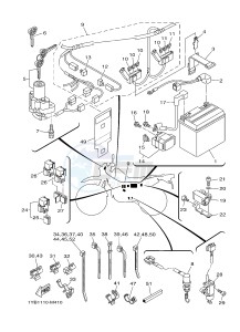 XT250 XT250E SEROW (1YB7) drawing ELECTRICAL 1