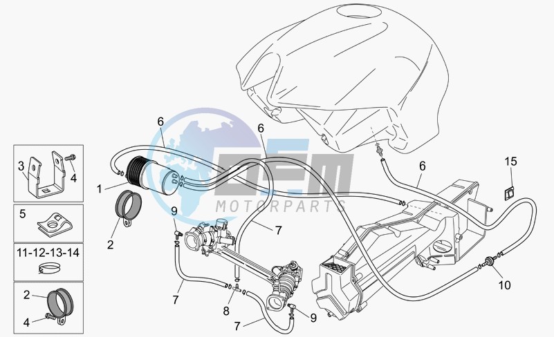 Fuel vapour recover system