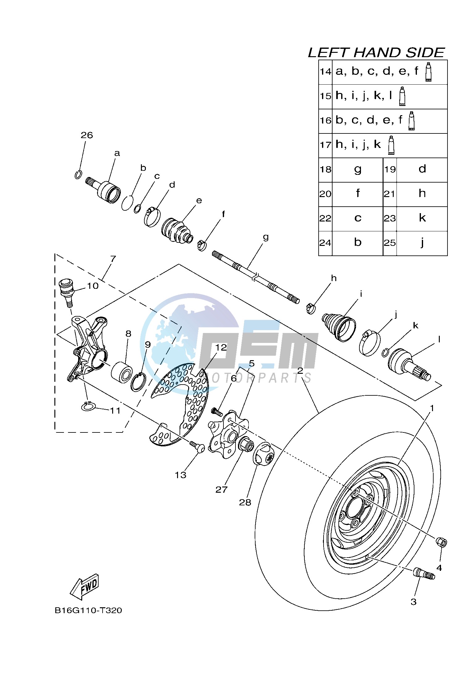 FRONT WHEEL