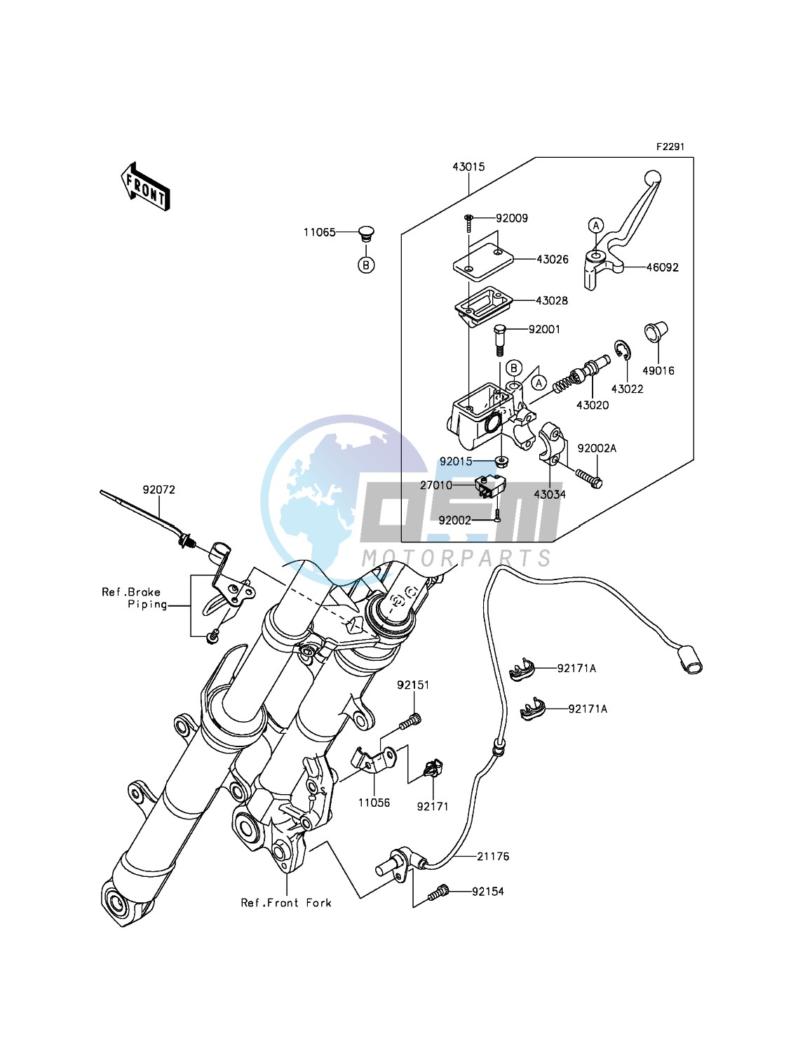 Front Master Cylinder