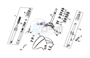 ORBIT II 50 TS drawing HANDLEBAR