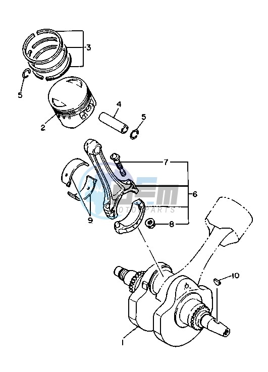 CRANKSHAFT PISTON