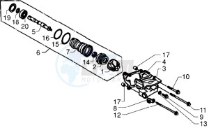 X9 250 drawing Water pump