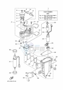 FL200BETX drawing FUEL-PUMP-1