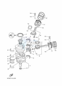 F300BET drawing CRANKSHAFT--PISTON