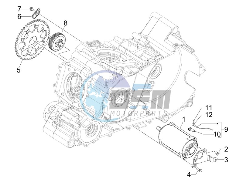 Starter - Electric starter