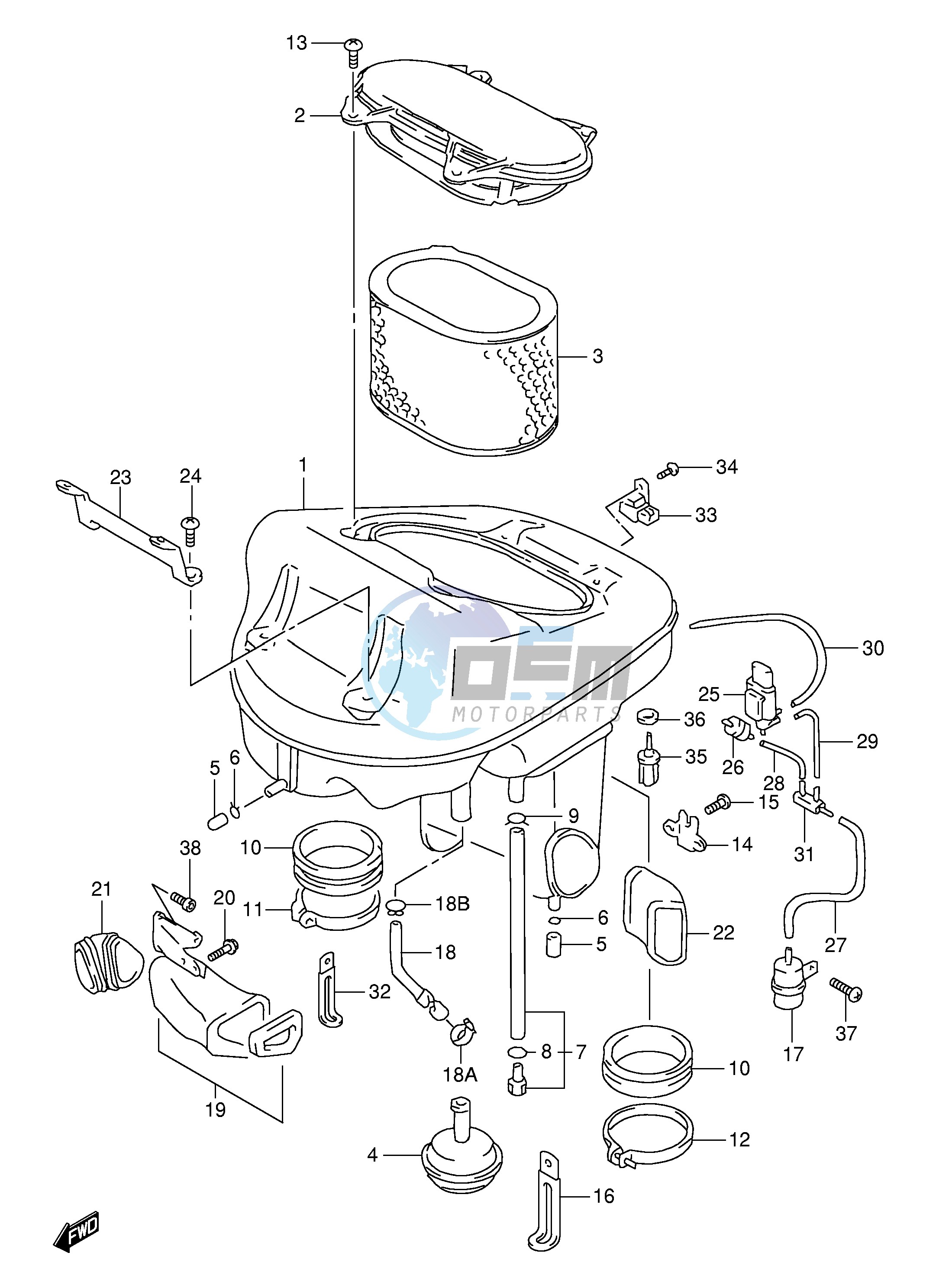 AIR CLEANER (MODEL V)