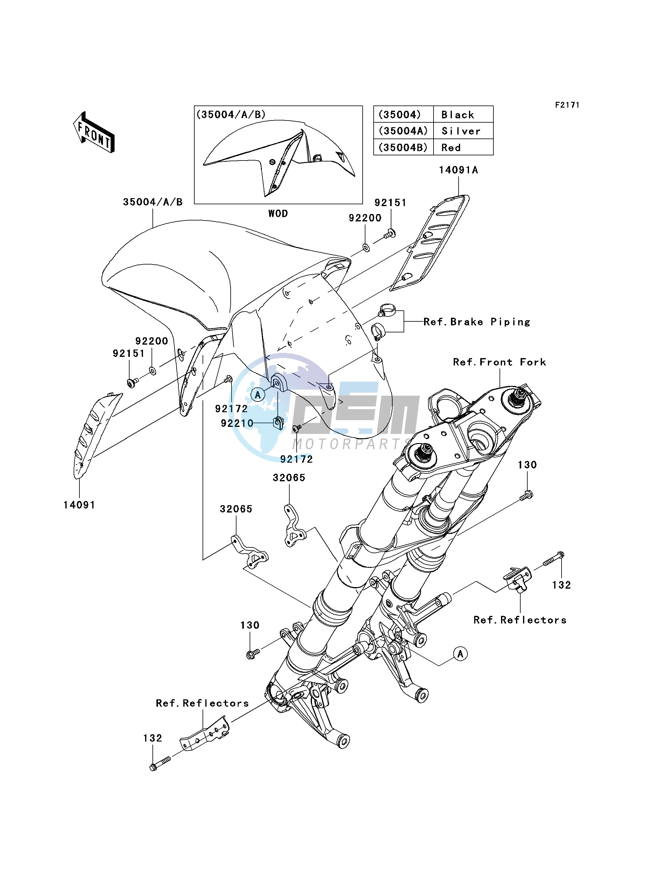 FRONT FENDER-- S- -