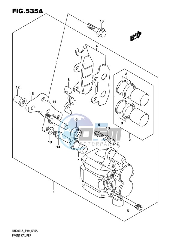 FRONT CALIPER