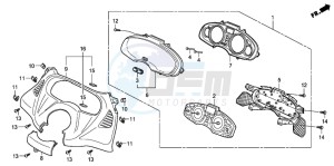 FES150A 125 S-WING drawing SPEEDOMETER (FES1257/A7)(FES1507/A7)