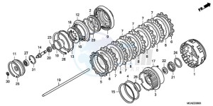 GL18009 SI / AB NAV - (SI / AB NAV) drawing CLUTCH