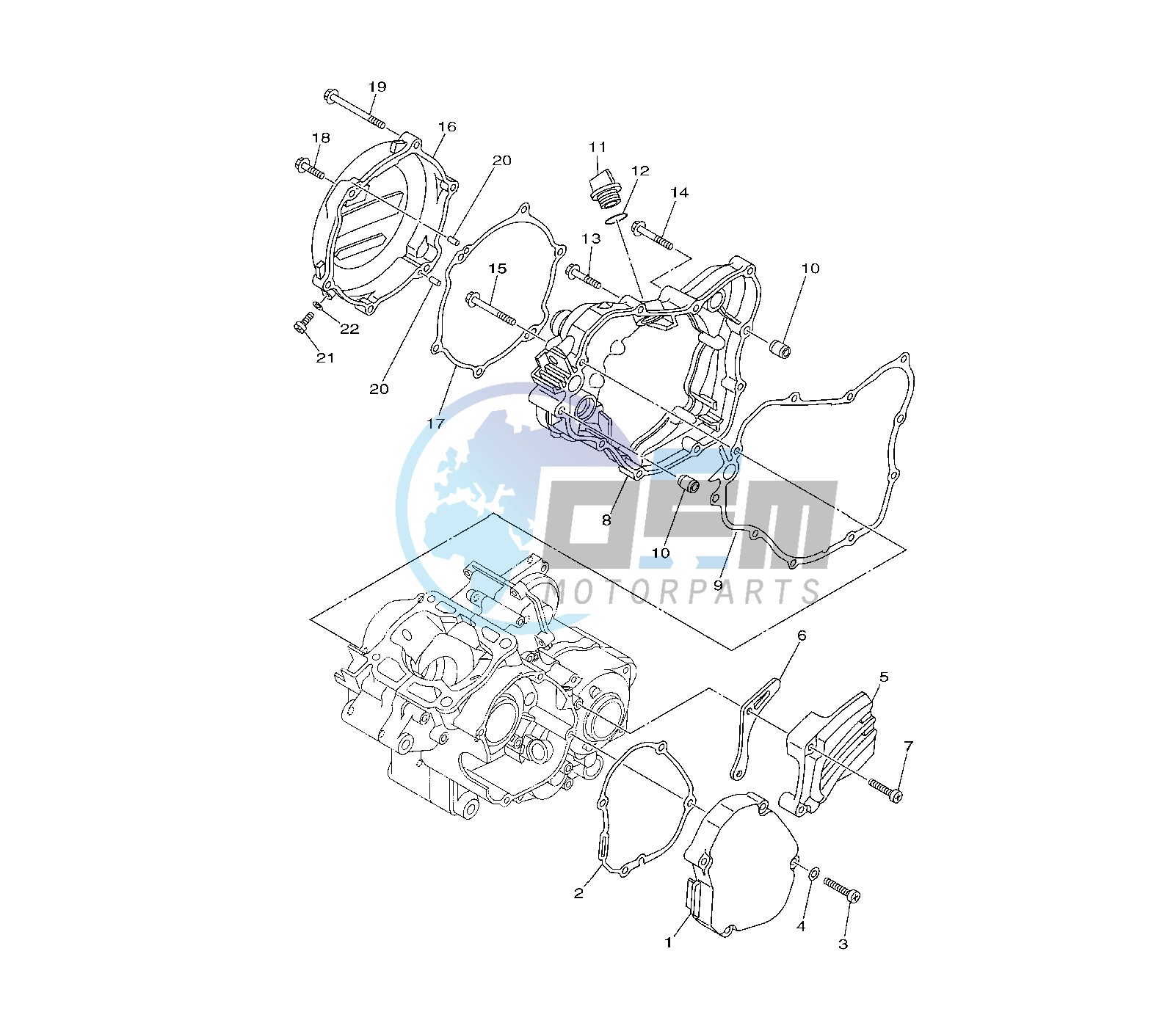 CRANKCASE COVER