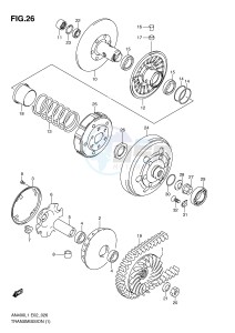 AN400 (E2) Burgman drawing TRANSMISSION (1)