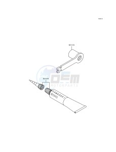 KX 125 K [KX125] (K) [KX125] drawing OWNERS TOOLS