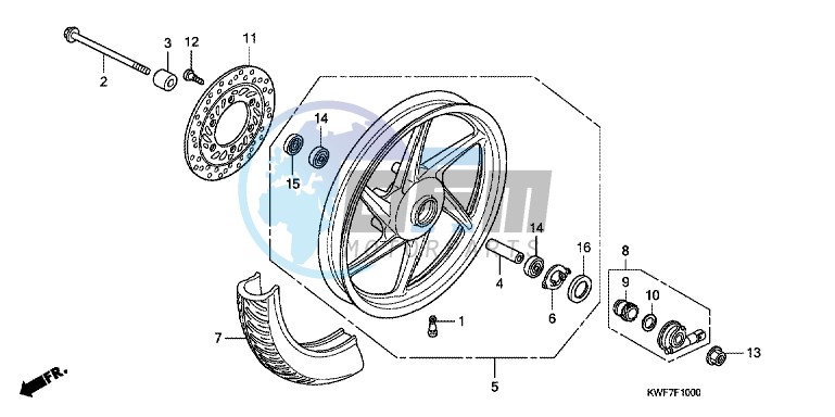 FRONT WHEEL