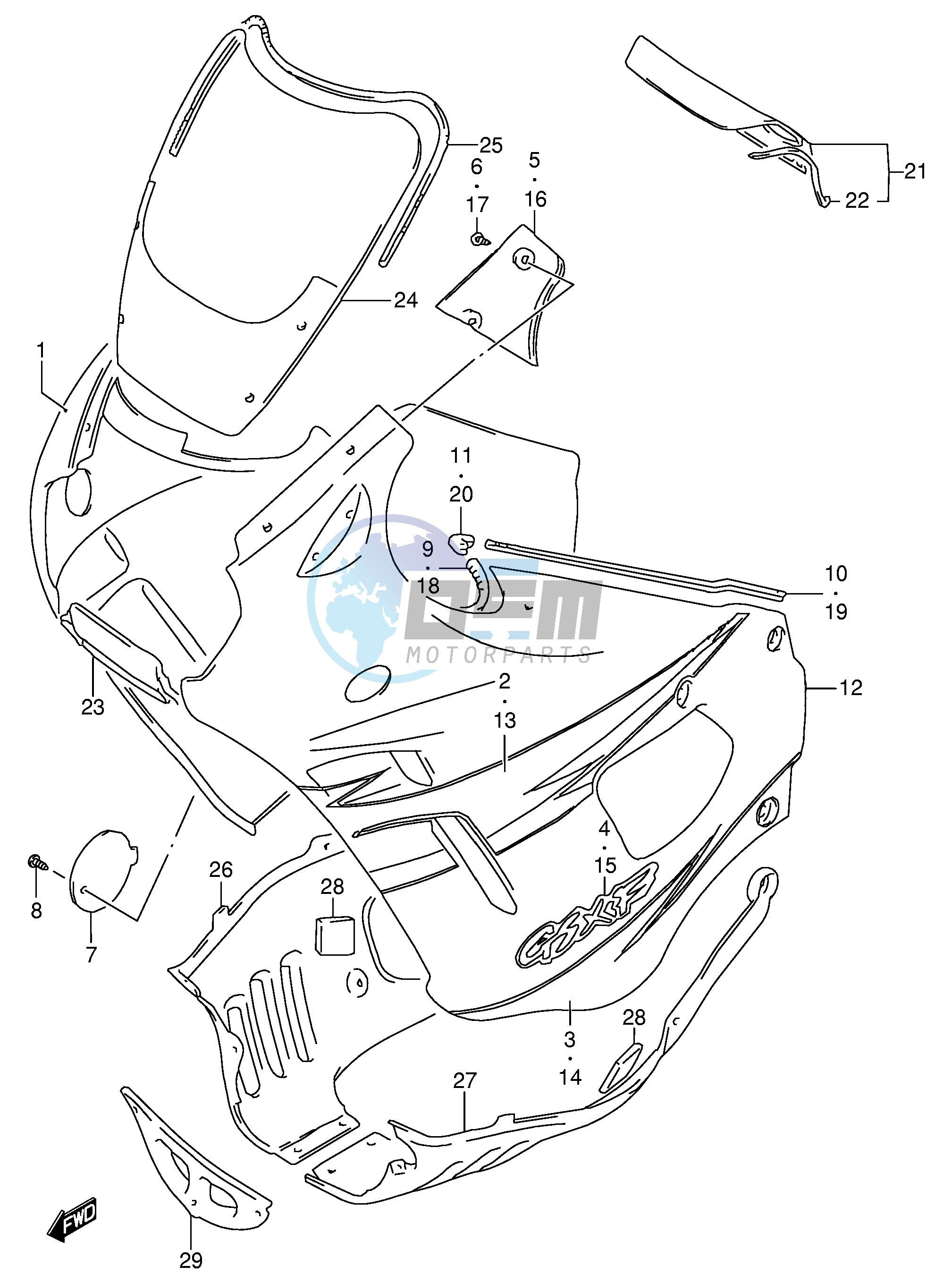 COWLING BODY