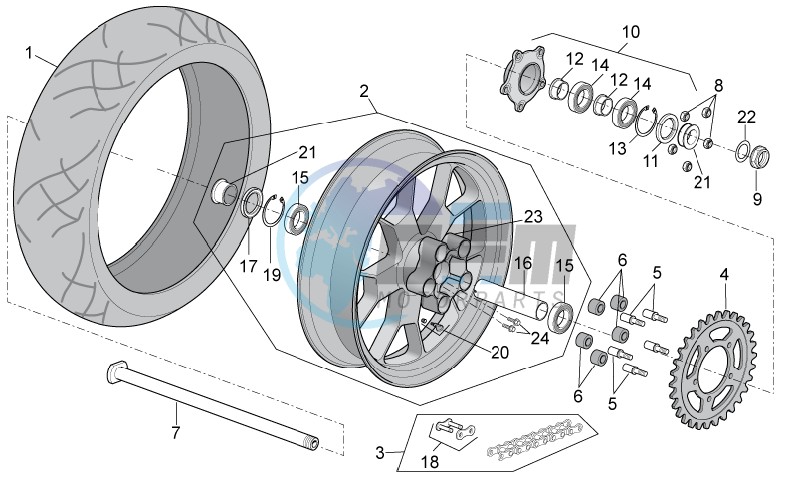 Rear Wheel