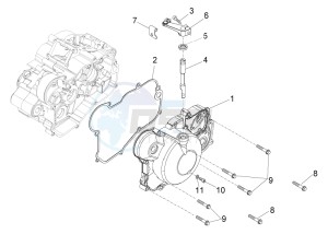 RS4 50 2T (CH, EU, JP) drawing Clutch cover