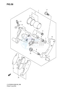 LT-A700X (E28-E33) drawing FRONT CALIPER