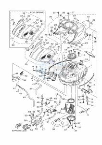 YZF320-A YZF-R3 (B7P6) drawing FUEL TANK