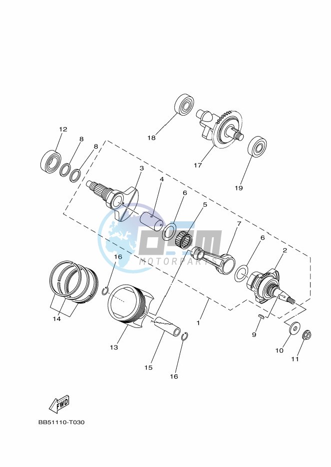 CRANKSHAFT & PISTON