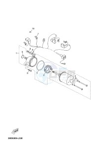 YP125RA (ABS) X-MAX 125 ABS (2DMJ 2DMJ) drawing STARTING MOTOR