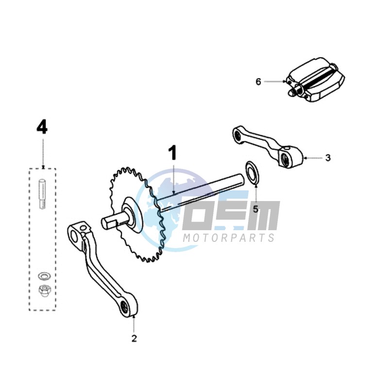 PEDAL BRACKET