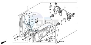 FES125 S-WING drawing HEADLIGHT (FES1257/A7)(FES1507/A7)