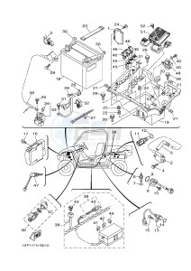 YXM700ES YXM700PSE VIKING EPS SPECIAL EDITION (1XP7) drawing ELECTRICAL 1