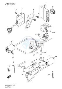 DL650 ABS V-STROM EU drawing ELECTRICAL