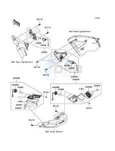 1400GTR ZG1400A9F FR GB XX (EU ME A(FRICA) drawing Turn Signals