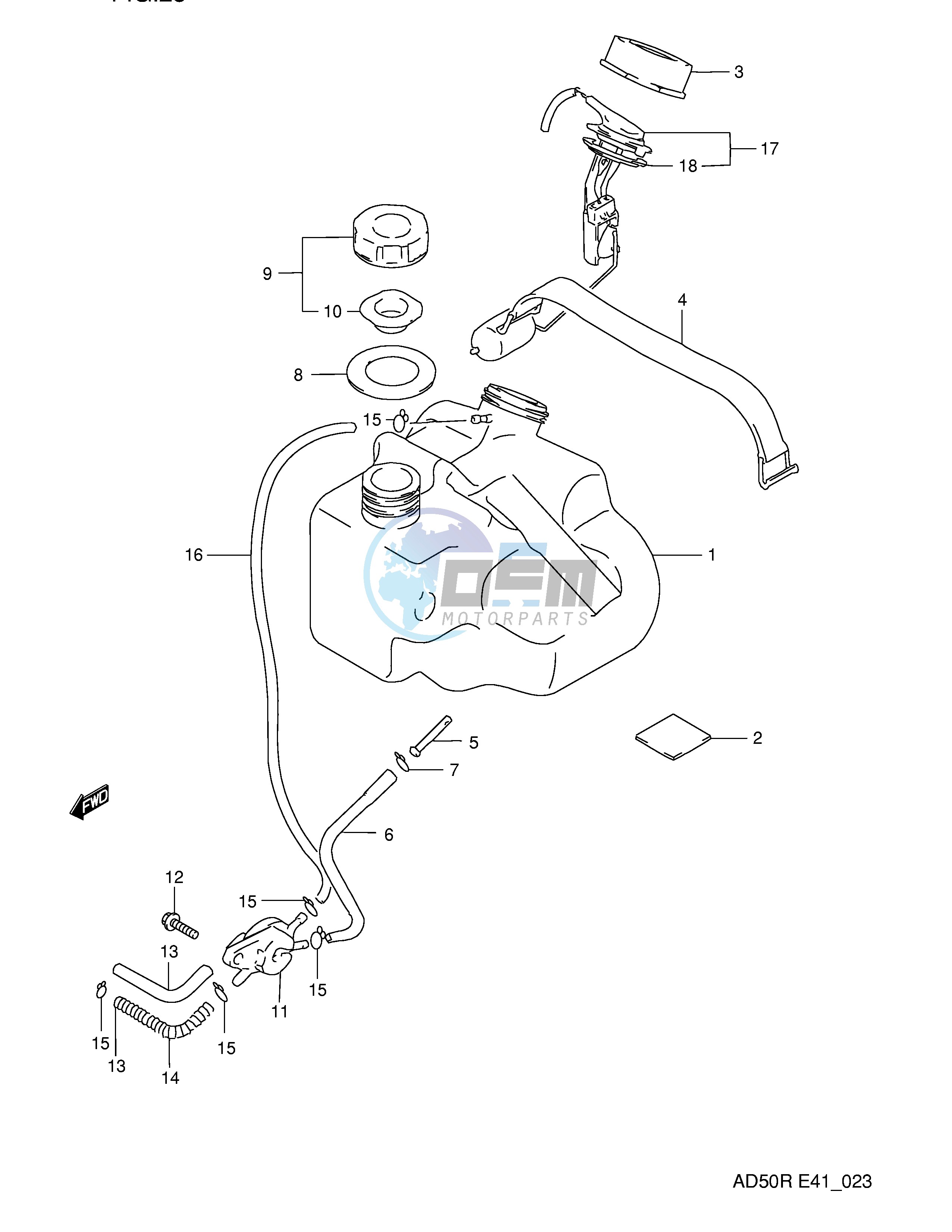 FUEL TANK (E41)