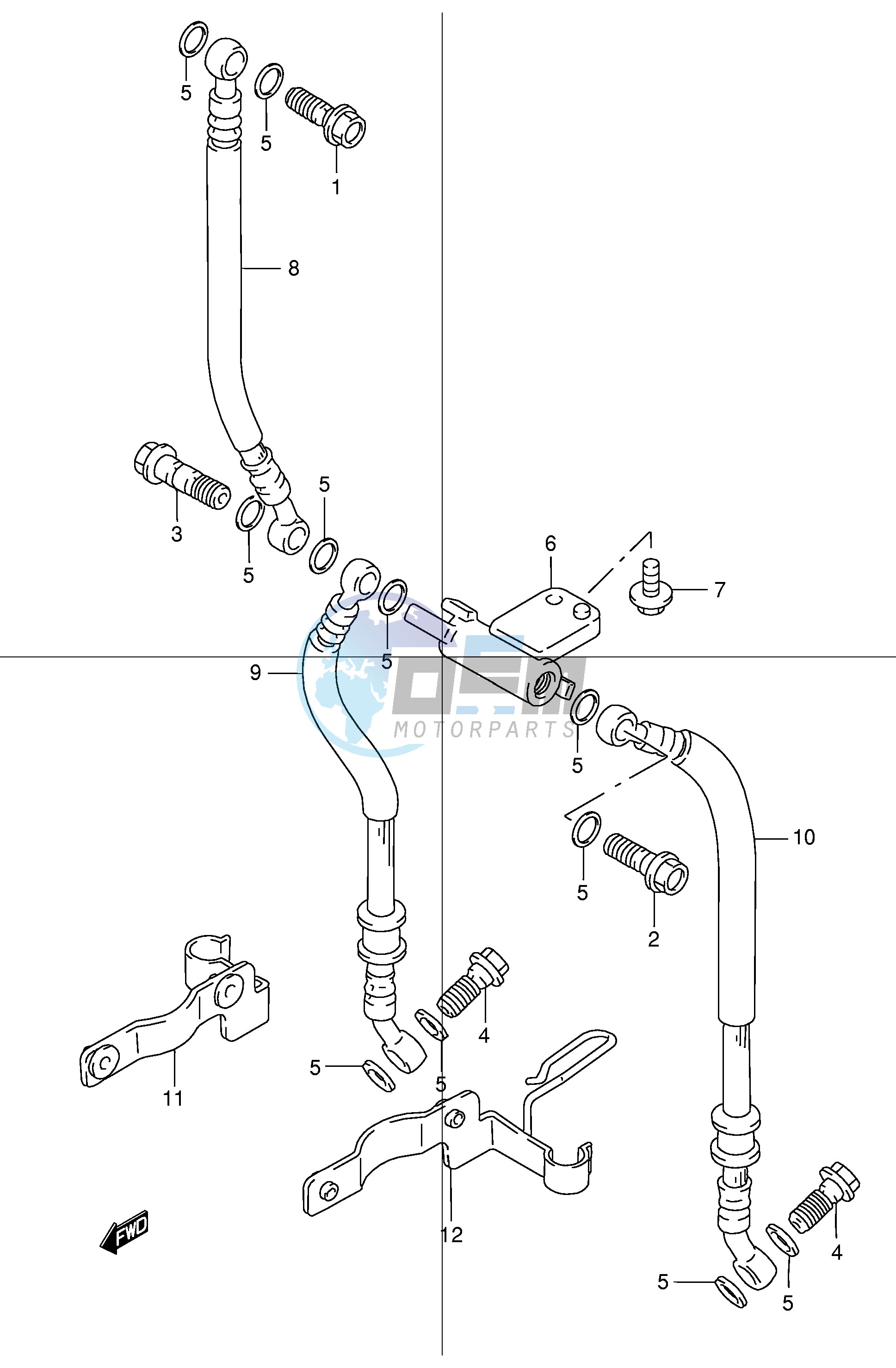 FRONT BRAKE HOSE